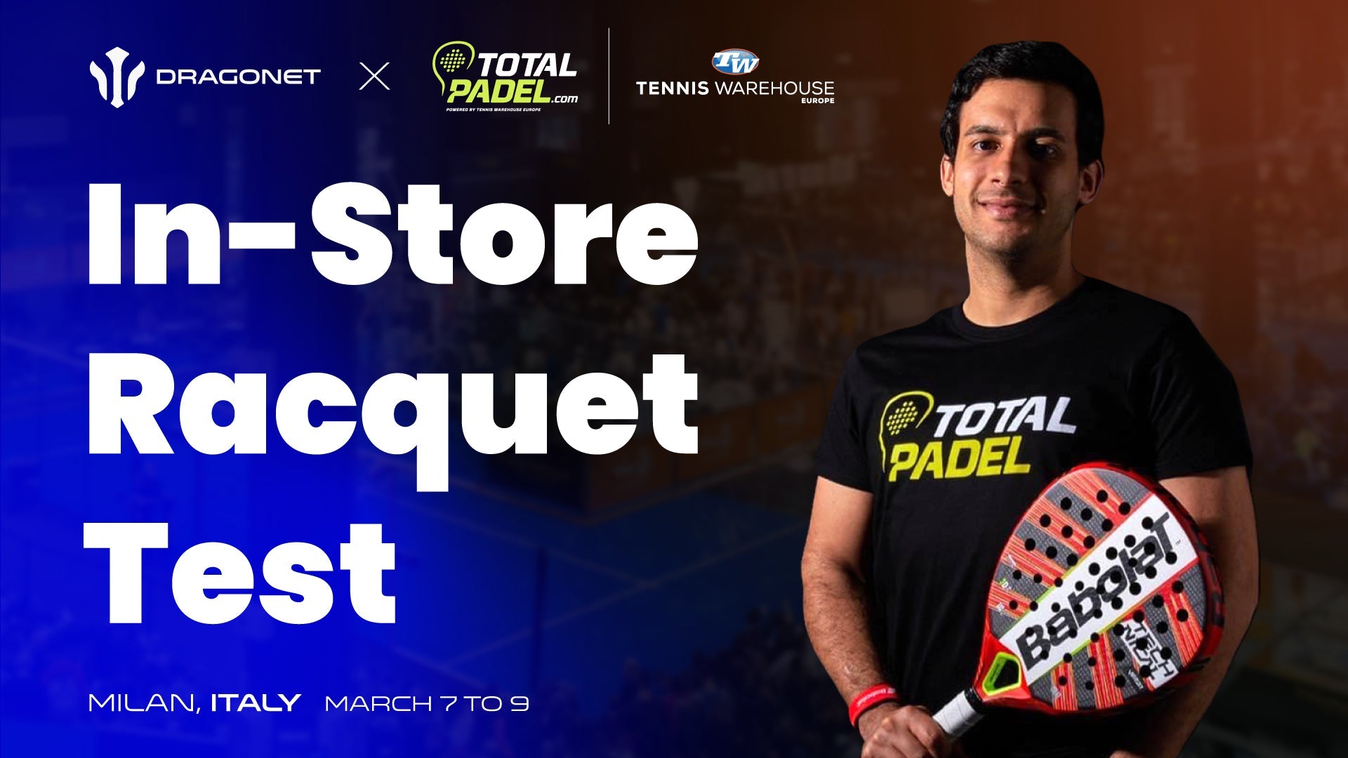 Dragonet x Tennis Warehouse/Total Padel: A unique testing experience at Racquet Trend