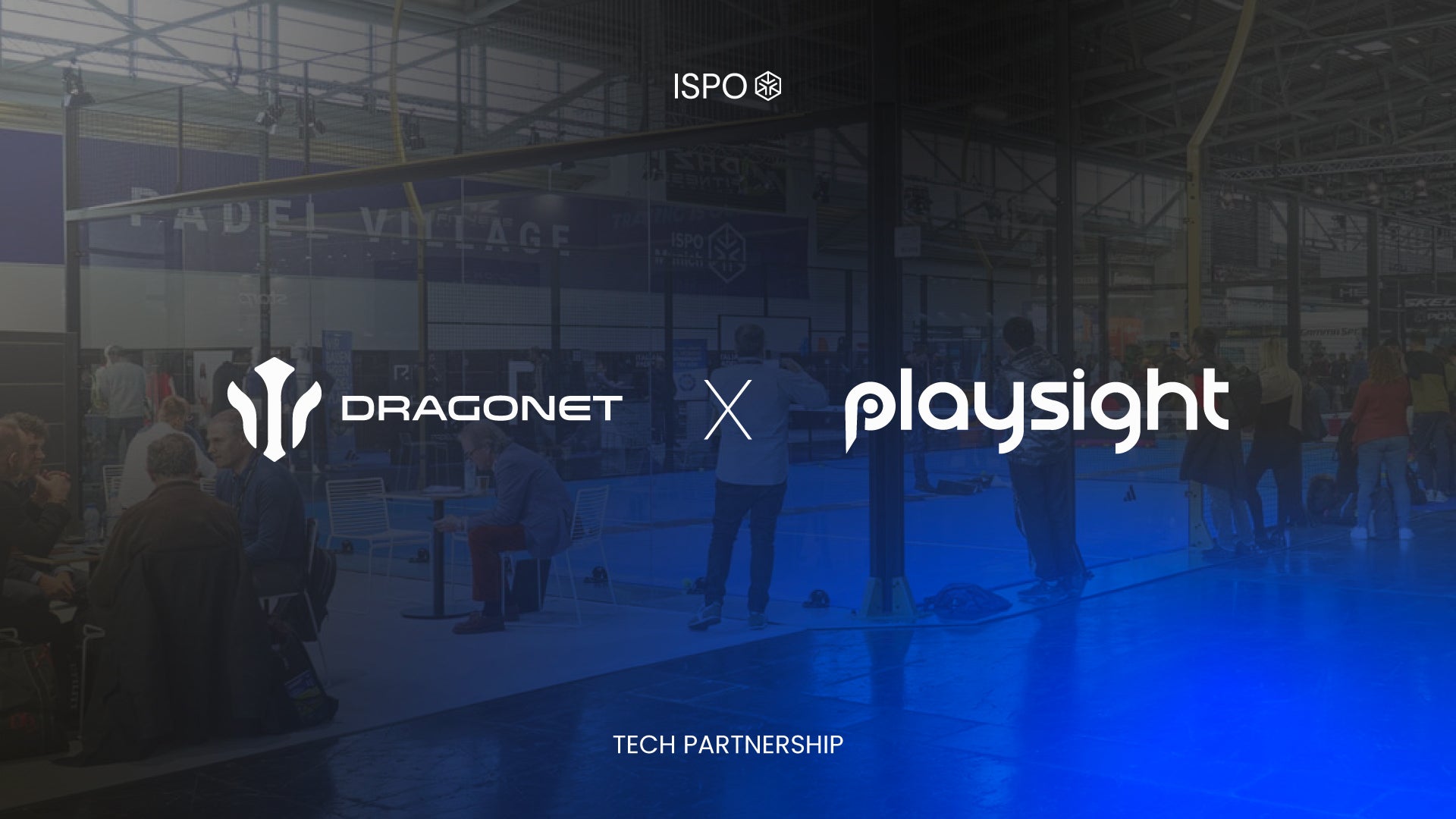 Dragonet X Playsight - Tech Partnership in Munich at ISPO24